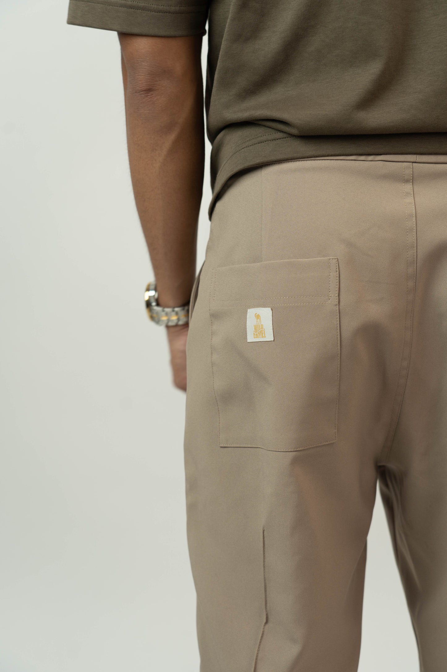 Pintuck Double Pleated trousers