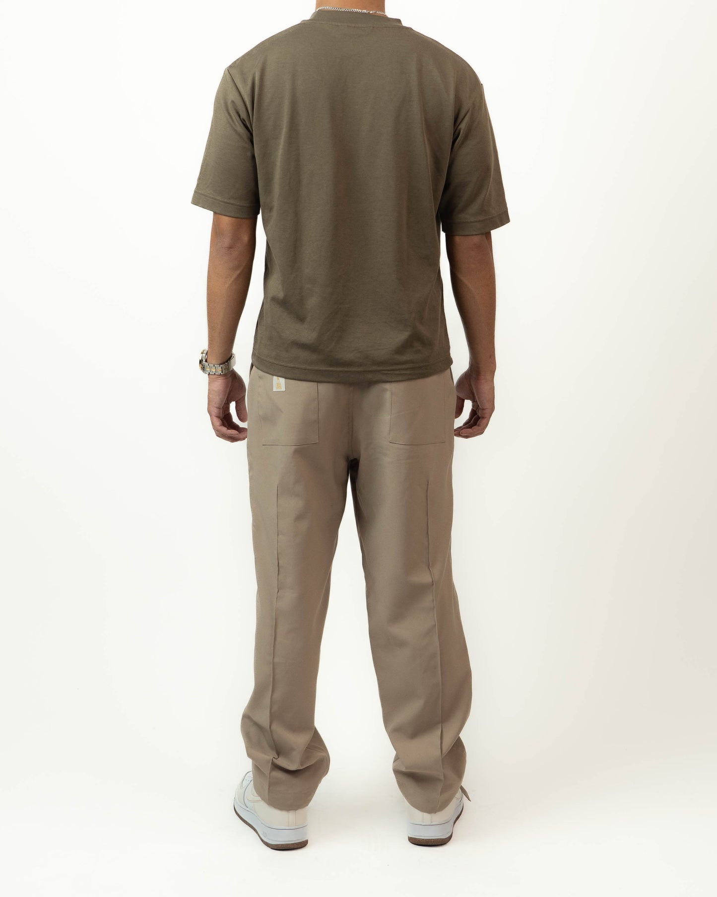 Pintuck Double Pleated trousers