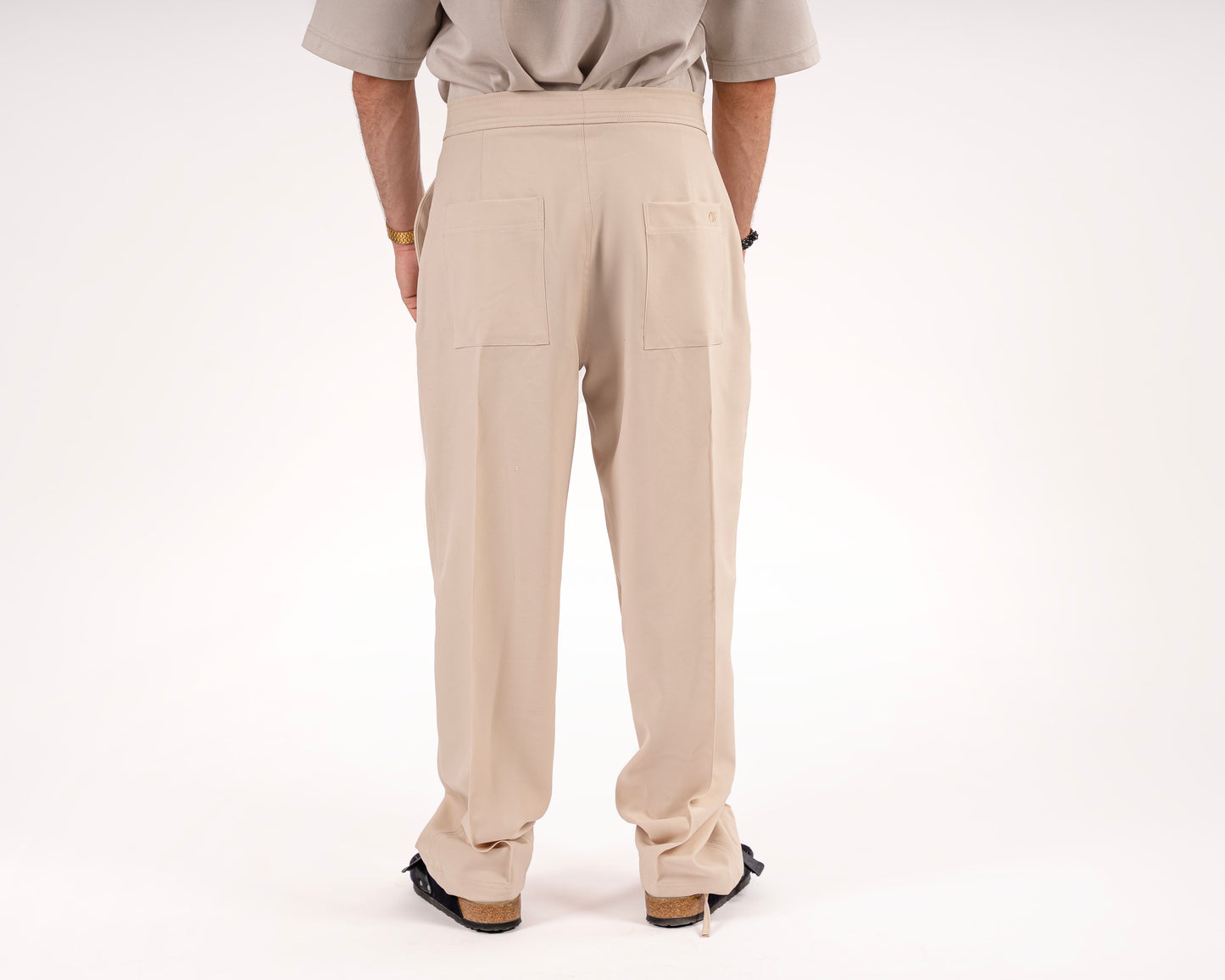 Pintuck Double Pleated trousers
