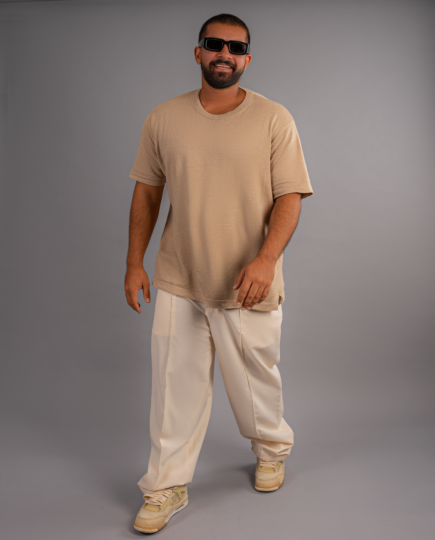 Pintuck Double Pleated trousers