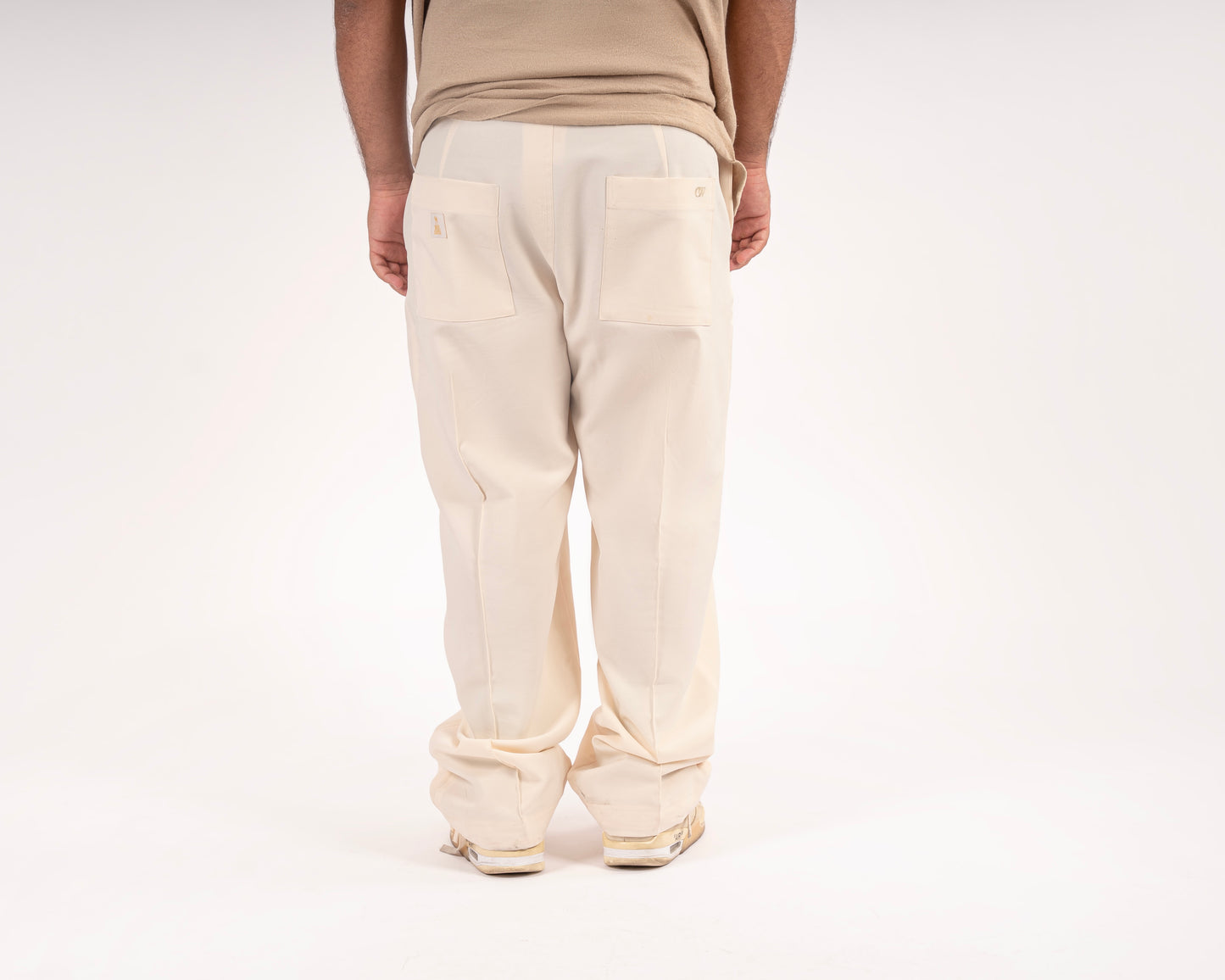 Pintuck Double Pleated trousers