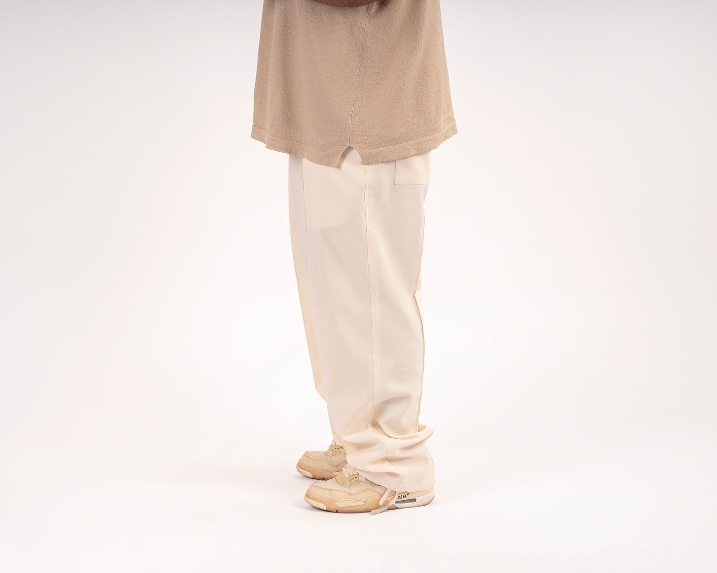Pintuck Double Pleated trousers